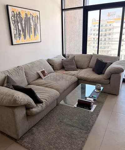 Pan home pianca feather 🪶 filled modular sofa