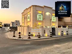 Luxury villa for sale on a corner lot with three street frontages, price includes water, electricity