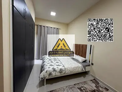 شقه غرفتين ممتازة ومساحه جميله تنظيف كامل شيق مع تكييف مركزي وموقعها مميز