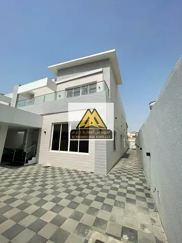 A great opportunity to own a luxury villa in Al Rawda 3, Ajman, located in a quiet and highly desirable residential