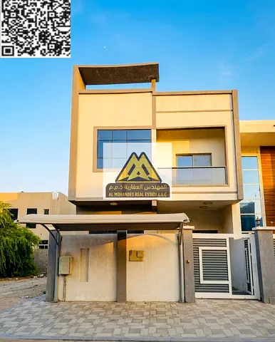 5 Bedrooms Hall -Majlis- Kitchen -7 Bathrooms