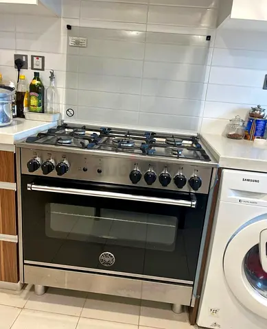 .Bertazzoni Italian 5 Burner Full Gas Cooker Range Size 90×60 cm