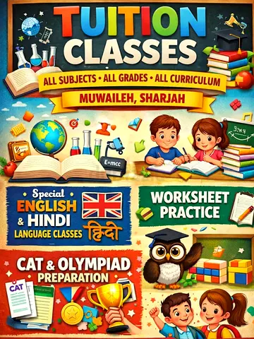 Tuition available for all subjects