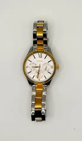 Fossil Rye Multifunction Two-Tone Stainless Steel Watch-BQ3761