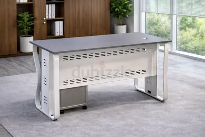 Modern Office Table 140CM with Drawer – Wooden Office Desk for Home  Office UAE