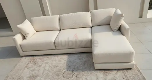 L-Shaped Cratebarrel Sectional Sofa