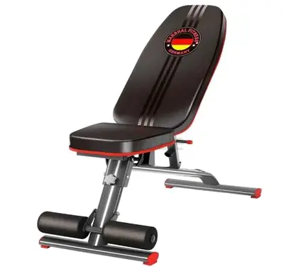 Foldable Adjustable Utility Bench for Home Gym