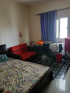 Direct owner no Commission. Furnished Family Room for Rent in Muweilah | Near Bus Station | AED 1900