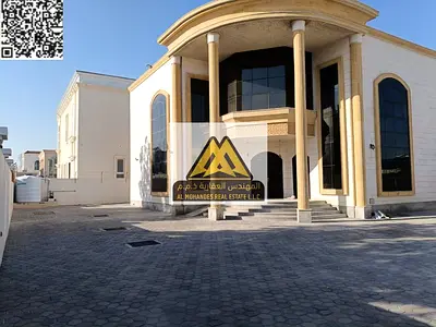 أرضي + أول + كراج 5 غرف نوم ماستر مجلس صالتين أرضي + صالة علوية مطبخ كبير + مخزن بلكونة حوش واسع + موقف سيارتين