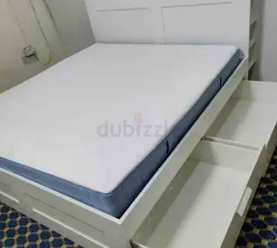 IKEA brimnes bed with mattress 180x200cm