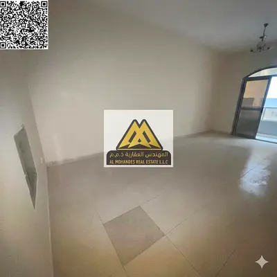 Balcony with an open view | Very large spaces | Easy access to Sharjah and Dubai | Prime location close to all services