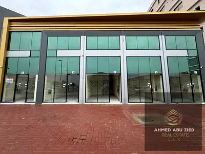 محل للإيجار السنوي في امارة عجمان | الجرف 1 | مقابل مدرسة الأقصى | بميزانين | مساحة ممتازة | 65000 سنوي | 4 دفعات | موقع تجاري مميز | تسهيلات بالدفع |