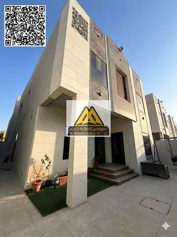 The villa is characterized by its spaciousness and practical design that meets the needs of large families, and it provides a comfortable residential