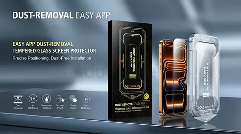 screen protector for iPhone 16 and 17 series