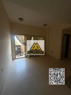 For annual rent: Two-bedroom apartment in Al Rawda 1, Ajman, in a prime location near Mohammed Bin Z