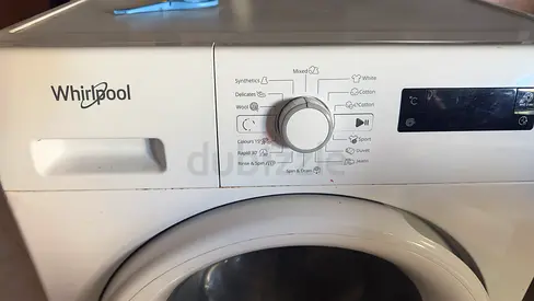 Whirlpool Front Load Washing Machine 7 kg, Stainless Steel, 1000 rpm