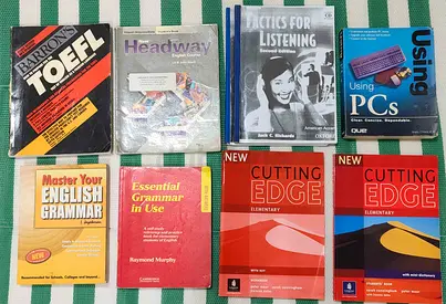 Language and computer textbooks