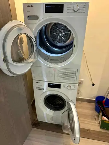 Model Miele W1T1 Separate Washer Dryer 9 + 8 kg with WiFi Smart Technology
