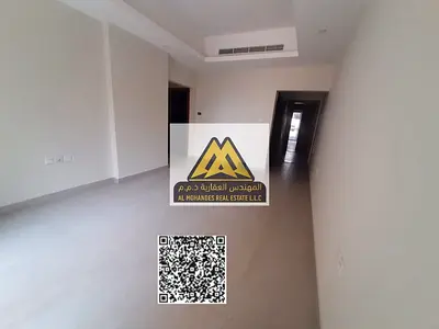 شقة أول ساكن غرفة وصالة ماستر للايجار السنوي في الحميدية 1 – عجمان، تكييف مركزي وتشطيب ممتاز
