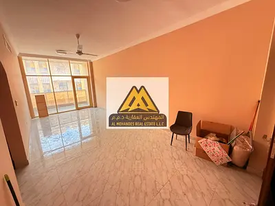 الروضة 3 – موقع استراتيجي قريب من شارع الشيخ عمار وشارع محمد بن زايد فرصة مميزة للإيجار السنوي شقة واسعة جداً بمواصفات عالية داخل بناية جديدة مخصصة ل