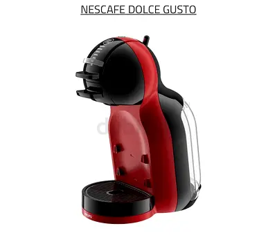 Nescafe Dolce Gusto Capsule Coffee Machine - Red  Black