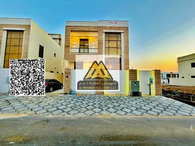 للإيجار السنوي فيلا فاخرة في منطقة الياسمين عجمان بموقع استراتيجي مميز قريب من جميع الخدمات والمرافق العامة وقريب من شارع الزبير ومناسبة للسكن الراقي