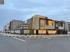 Luxury villa for sale in Al-Haliyo 2, opposite Azha Complex – Land area 5200 sq ft | 6 master bedr