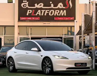 Tesla Model 3 Long Range - GCC Specs -  2024 تسلا 3 لونغ رنج موديل 2024 خليجي تحت الضمان