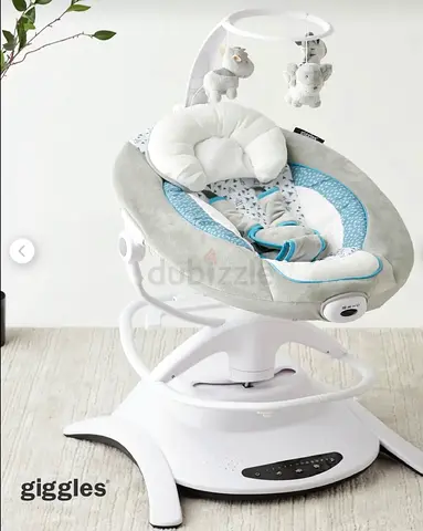Electric Baby Swing/Rocker with Soft Insert 5D swing 2 in 1 rocker 360 rotation