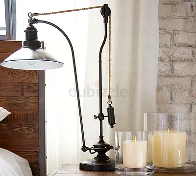 Pottery Barn Glendale Pulley Table Lamps – Brand New, Sealed