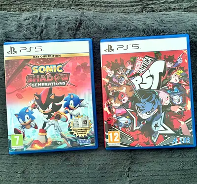 Pair of PS5 Games – Sonic Superstars / Persona 5 Tactica