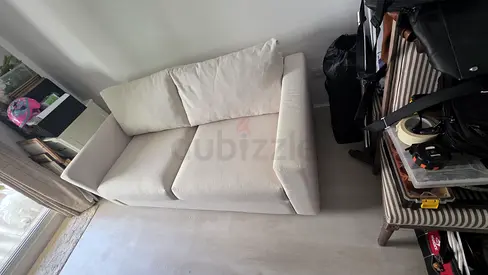 Ikea vimle two seater sofa bed with mattress