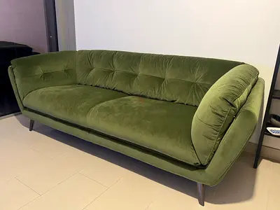 Sofa – Olive Green - Brand New