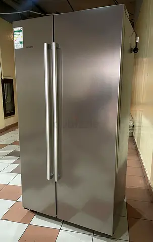Siemens Side by Side Fridge Silver Color