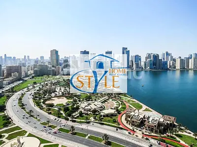 إطلالة بحرية | لكبار الشخصيات | إطلالة أنيقة ورائعة | مكتب جديد للبيع في المجاز 2