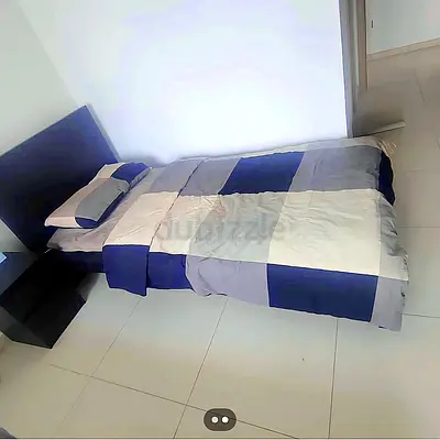 IKEA Single Bed with mattress, fitted sheets , belows and quilt cover