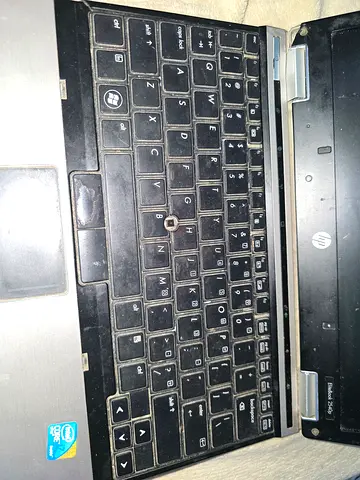 HP EliteBook 2540p Laptop - Intel Core i7 (used, keyboard wear)