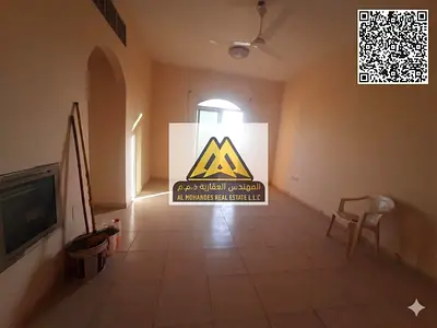 بلكونة باطلالة مفتوحة | مساحة كبيرة | علي شارع رئيسي سهل الخروج للشارقه ودبي وطريق الشيخ محمد بن زايد