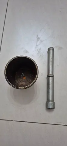 Metal Pestle and Mini Mortar — Small Kitchen Grinding Tool