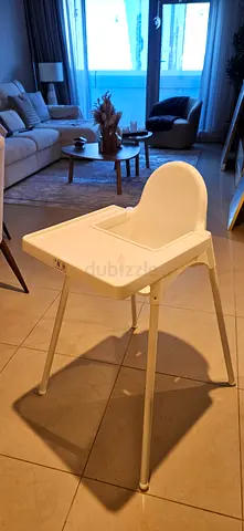 Baby highchair white