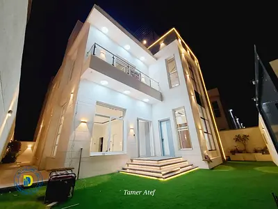 For sale: 5BR villa with a roof ,with AC, suitable for residential or commercial, in Al Helio 2, Freehold. Bank financing.