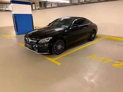 MercedesC300 Coupe 2017 GCC fully serviced