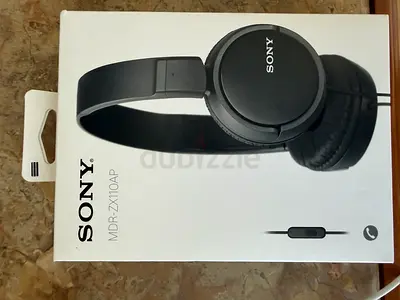 Sony MDR-ZX110AP On-Ear Headphones - Black for sale!