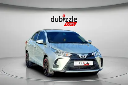AED 563/month | 2022 Toyota Yaris  | GCC Specs | Ref#450881