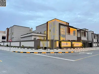 Luxury villa for sale in Al-Haliyo 2, opposite Azha Complex – Land area 5200 sq ft | 6 master bedrooms | Two floors + fully equipped external annex |