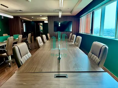 Premium Fully Furnished Office | 980 Sq.Ft | High-End Fit-Out | 2 Parking | Al Barsha 1 (Behind Mall of the Emirates)