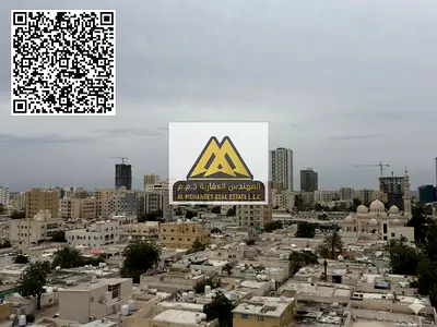 2 بلكونه اطلاله بحريه علي الخور وميناء عجمان | الشقة تحت الصيانة | تسهيل في الدفعات حتي 6 دفعات