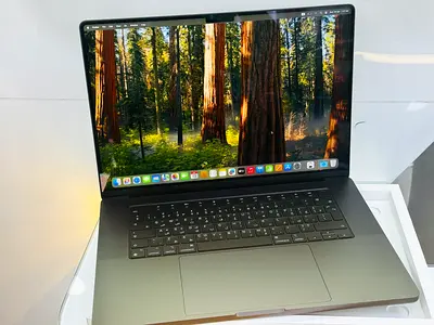 MacBook Pro 16-inch, Nov 2024Chip Apple M4 Max 48 GB 1 TB  open box not used