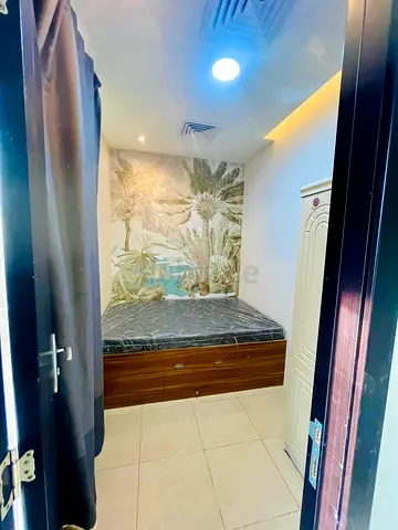 Partition available for bachelor or couples