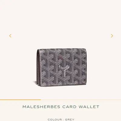 Goyard Malesherbes Cardholder